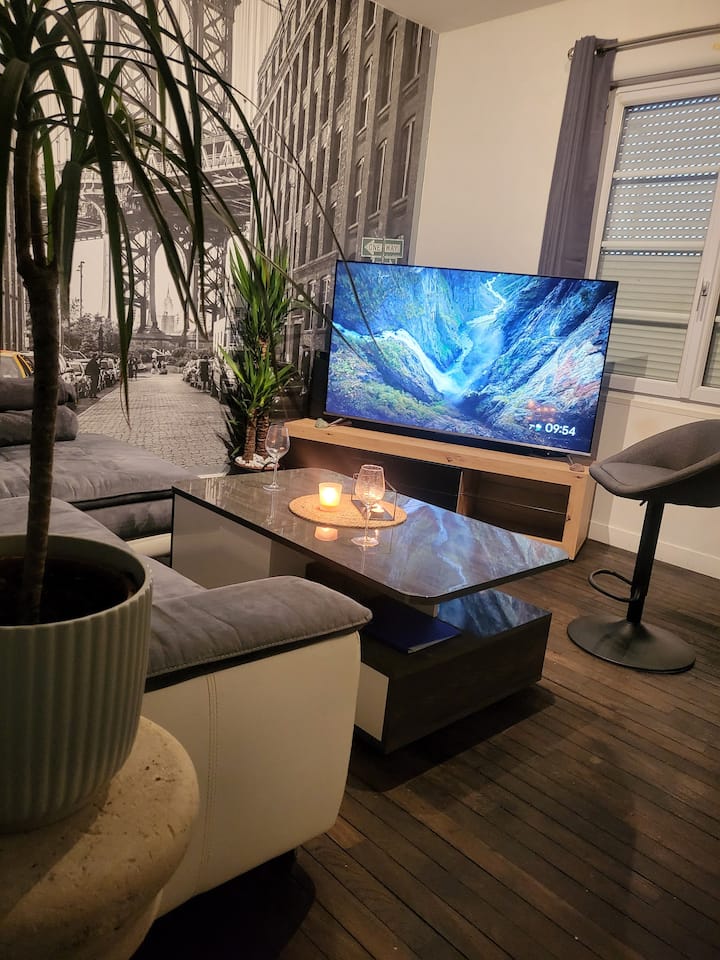 Superbe appart parking privé